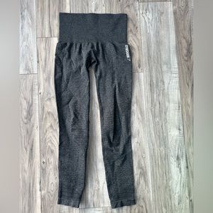 Gymshark Dri Fit Gray Seamless Leggings in Size Small
